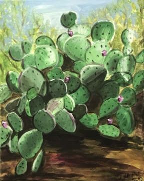 A Prickly Situation - 16" x 20" - 469-441-8771 for sales