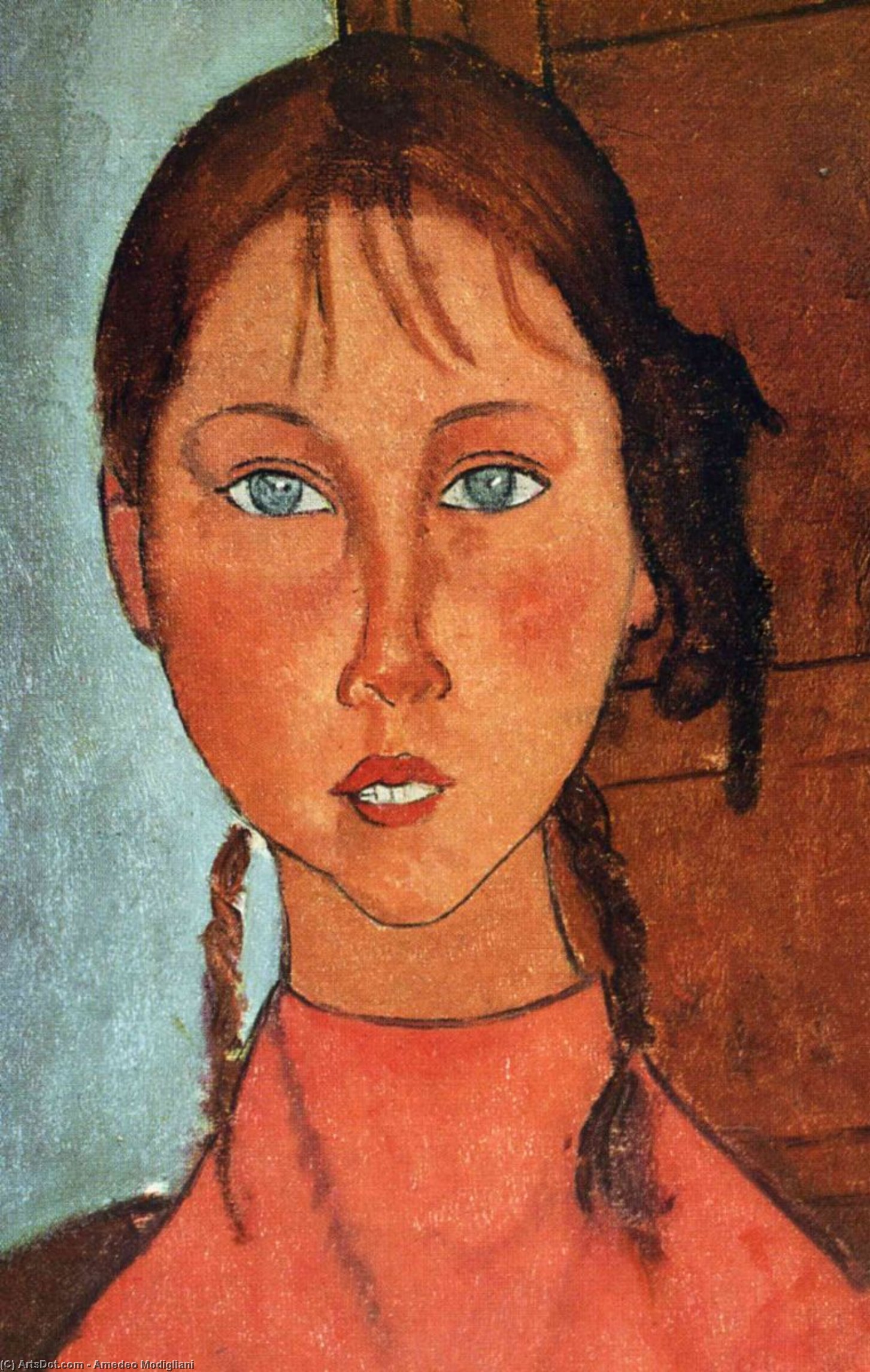 Amedeo Modigliani Girl