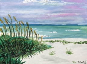 Seagrass on a Beach