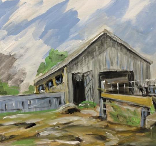 The Old Barn - Homage to Olin Travis